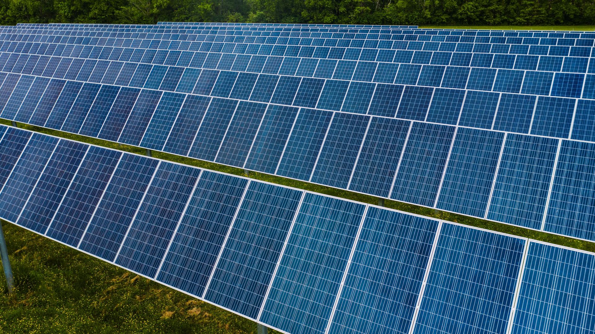 Solar and Power: solar array, inverter wall, or battery bank